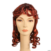 Curly 1940s Movie Wig - BLACK - image 2