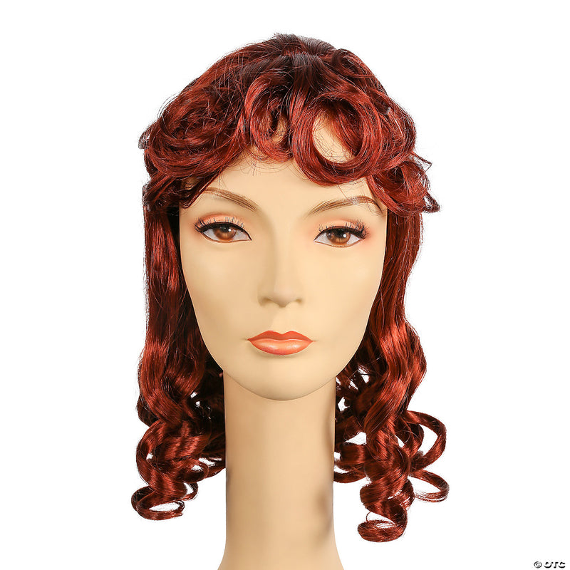 Curly 1940s Movie Wig - BLACK - image 2