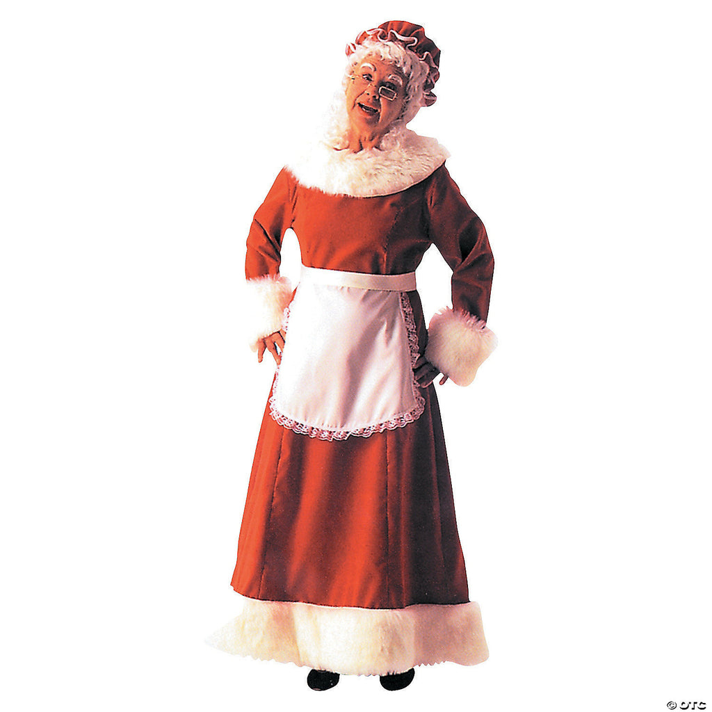 Women's Mrs. Santa Claus Long Dress Costume - Extra Large  The Costume Shop