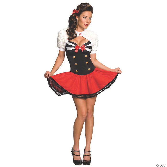Women’s Naval Pin-Up Costume - Medium