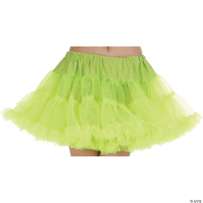 Thought for 7 seconds Women's Neon Green Petticoat Tutu | Costume-Shop.com