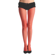 Women's Nylon Fishnet Pantyhose - BLACK / ONE SIZE - image 6