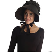 Women's Oversized Victorian Bonnet - RED - image 2
