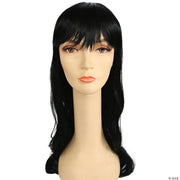 Quality Pageboy Wig with Bangs - BLACK - image 5