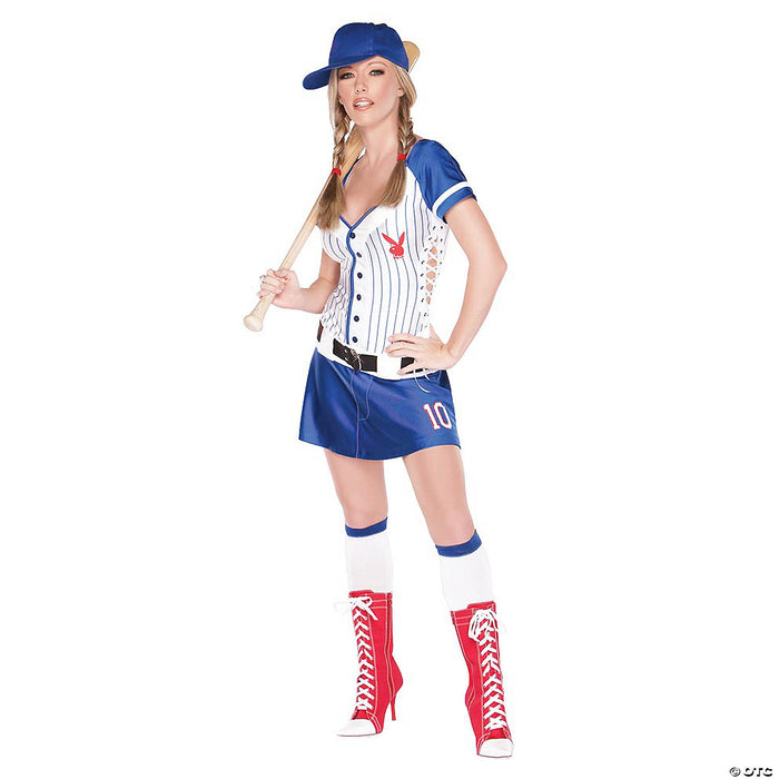 Playboy® Home Run Hottie Baseball Costume - Medium