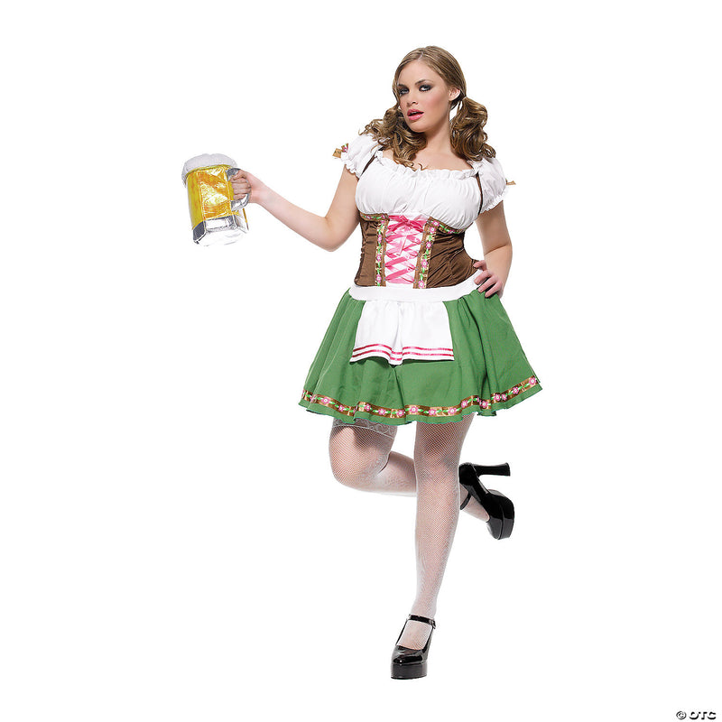 Women's Plus Beer Garden Costume - 2X-LARGE - image 2