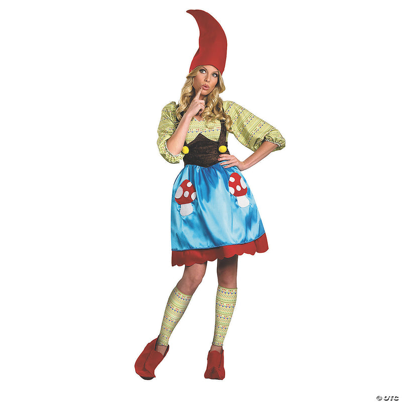 Enchanting Ms. Gnome Costume - WOMEN 10-12 - image 3