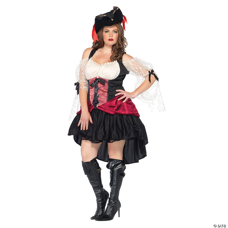 Captivating Corsair Wench Costume - Sail Into Style! 🏴‍☠️❤️ - 2X-LARGE - image 2