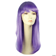 Long Shimmering Priscilla Wig - BLACK - image 2