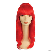 Long Shimmering Priscilla Wig - BLACK - image 5