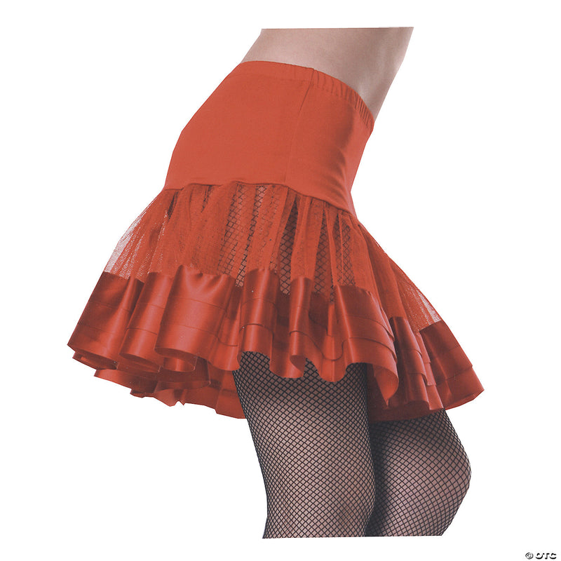 Women's Red Ribbon Petticoat | Costume-shop.com