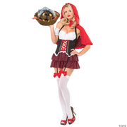 Women's Red Riding Hood Costume - MED/LRG - image 1