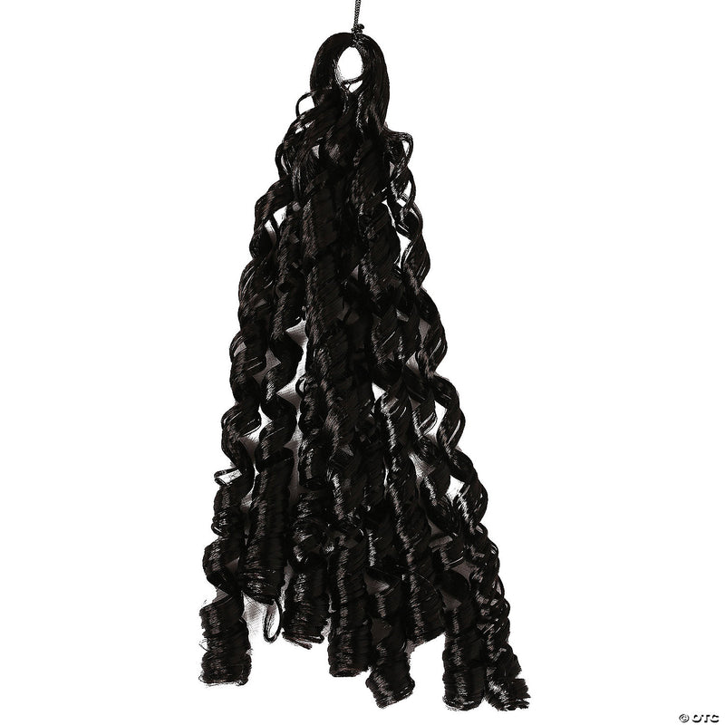 Women's Round Curly Braid Wig - BROWN-DARK - image 1