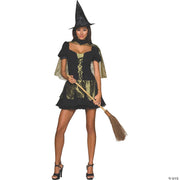 Enchantress of the Night Witch Costume - Cast Your Spell in Style! 🌙✨ - MEDIUM - image 1