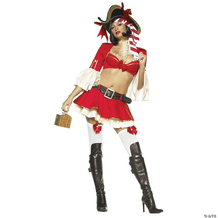 Captain Booty Pirate Costume - Set Sail in Sultry Style! 🏴‍☠️💋