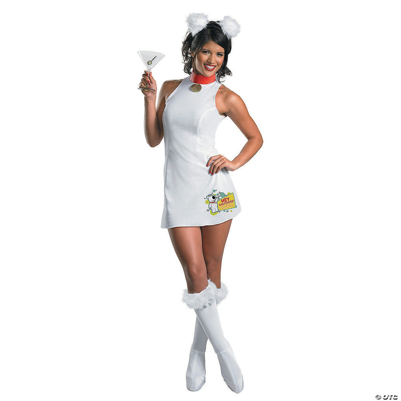 Women’s Sexy Family Guy™ Brian Costume - Small - WOMEN 4-6 - image 1