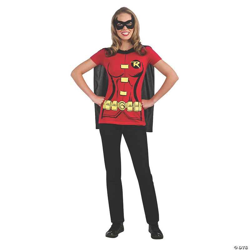 Women's Sexy Robin Shirt Costume | Costume-Shop.com - LARGE - image 2
