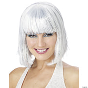 Women's Shimmering Bob Wig - PINK - image 2
