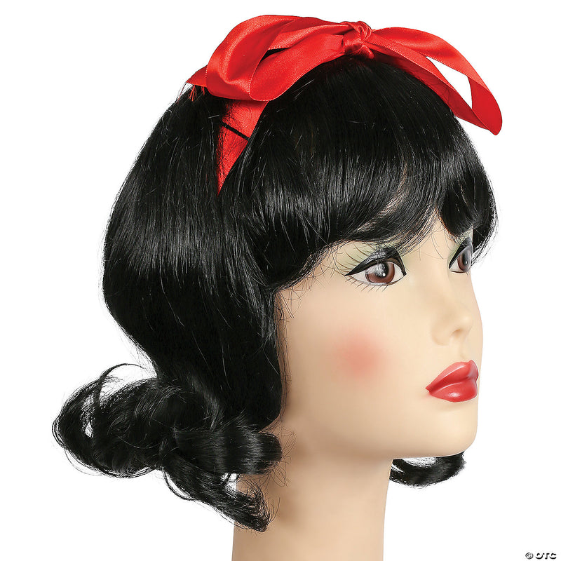 Elegant Snow White Wig - BLACK - image 1