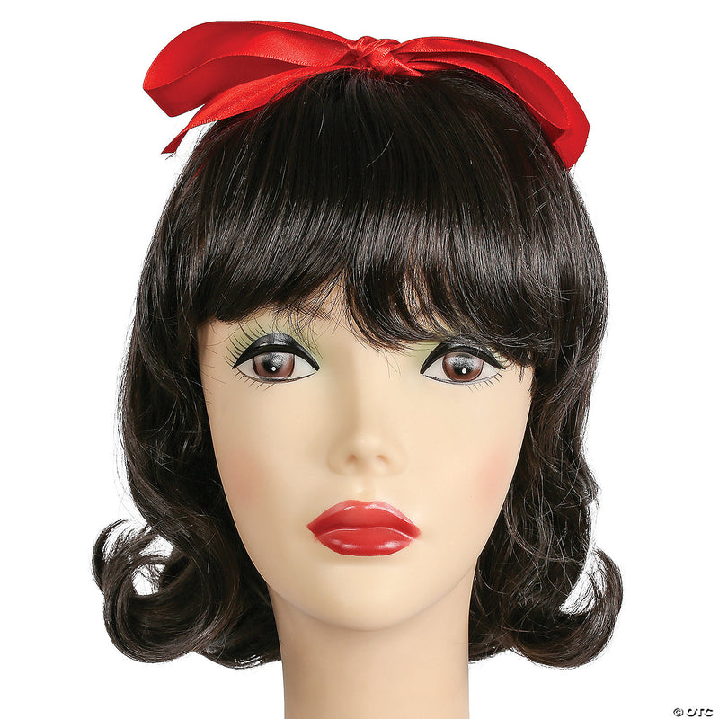Elegant Snow White Wig - BLACK - image 2