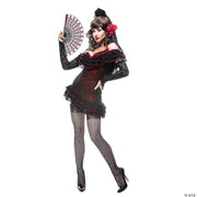 Women's Spanish Dancer Costume X-Small - XSMALL - image 1