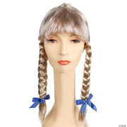 Versatile Braided Wig with Bangs - BLACK - image 2