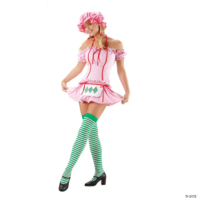 Women's Strawberry Doll Costume - MEDIUM - image 1