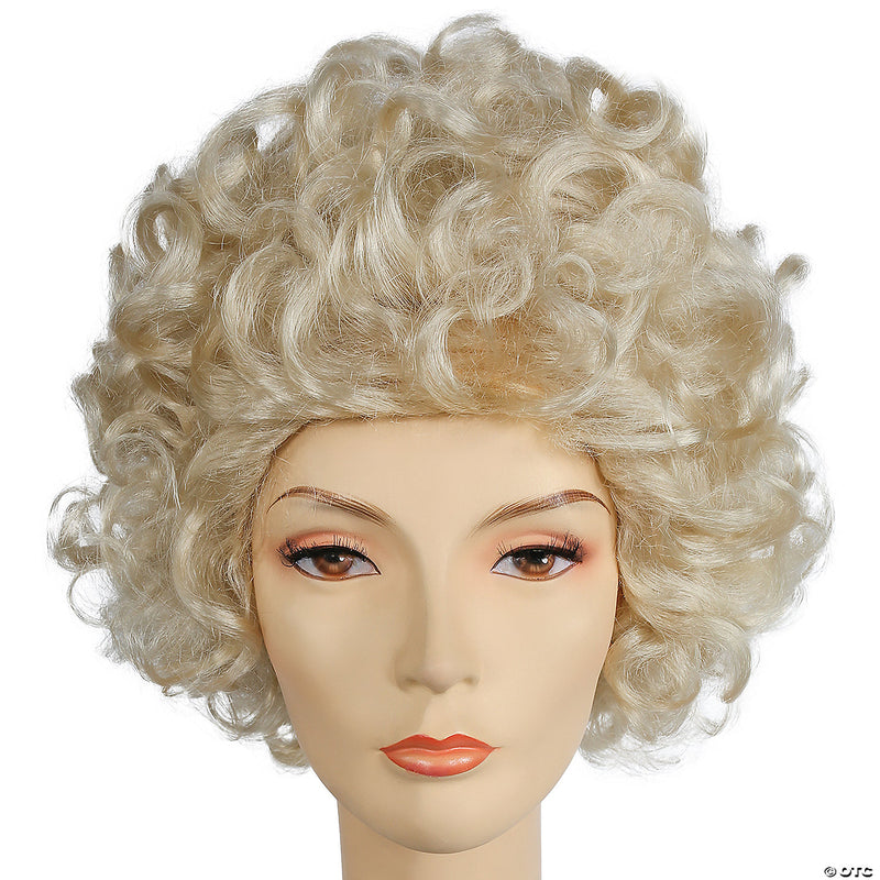 Teased Beehive Hair Wig - RED-BRIGHT - image 2