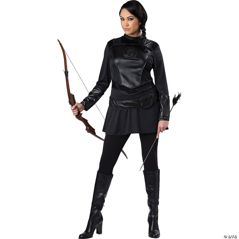 Women's Warrior Huntress Costume - image 1