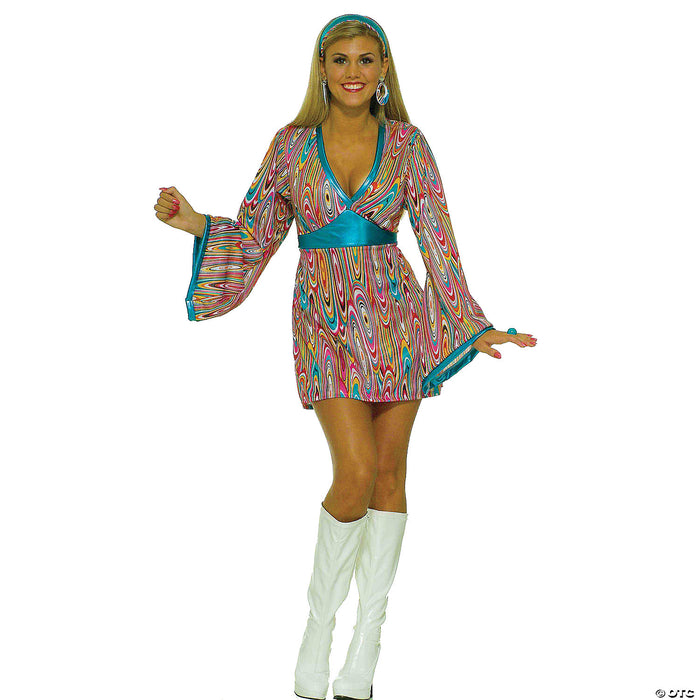 Women's Wild Swirl Dress Costume