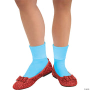 Women's Wizard of Oz Dorothy Deluxe Sequin Shoes - 7-8 - image 1