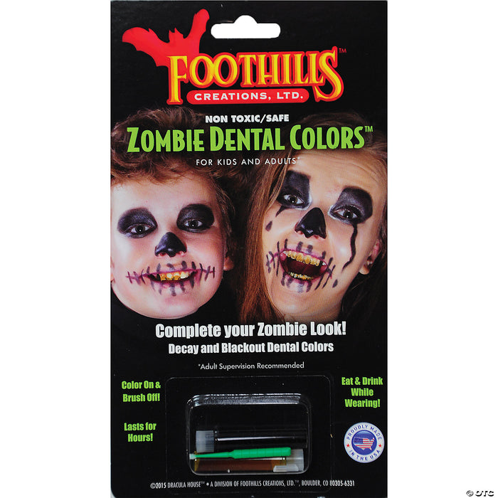Zombie Dental Color For Kids