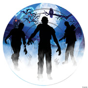 Zombie Party Paper Dessert Plates - 8 Ct. - 9 - image 2