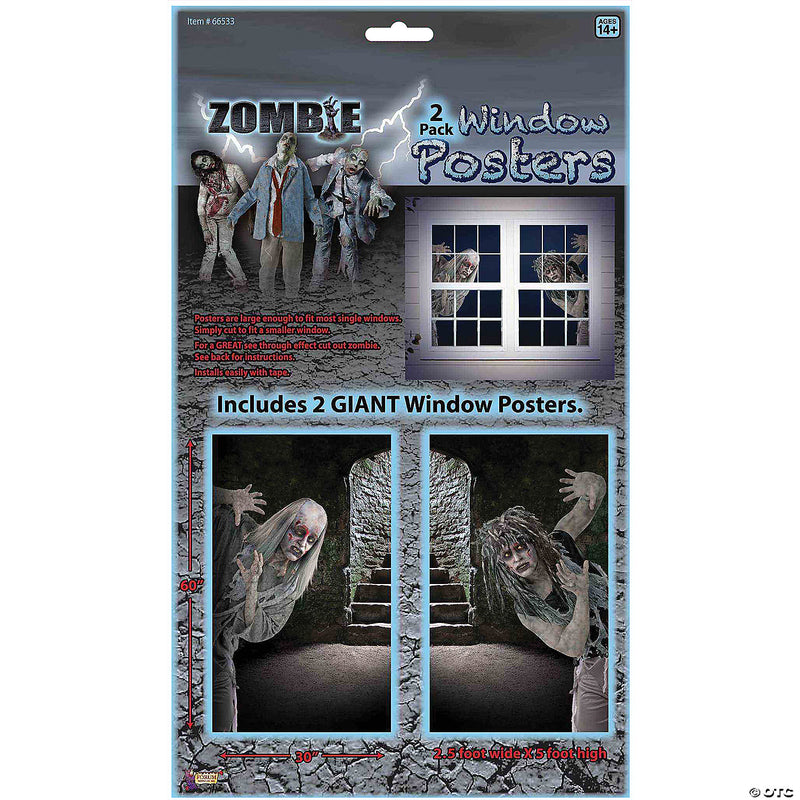 Zombie Window Clings - image 1