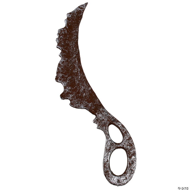 Zombies seem to be an ever-increasing problem. These great realistic-looking weapons should help. Plastic butcher knife with metal look. 9 IN. - image 1