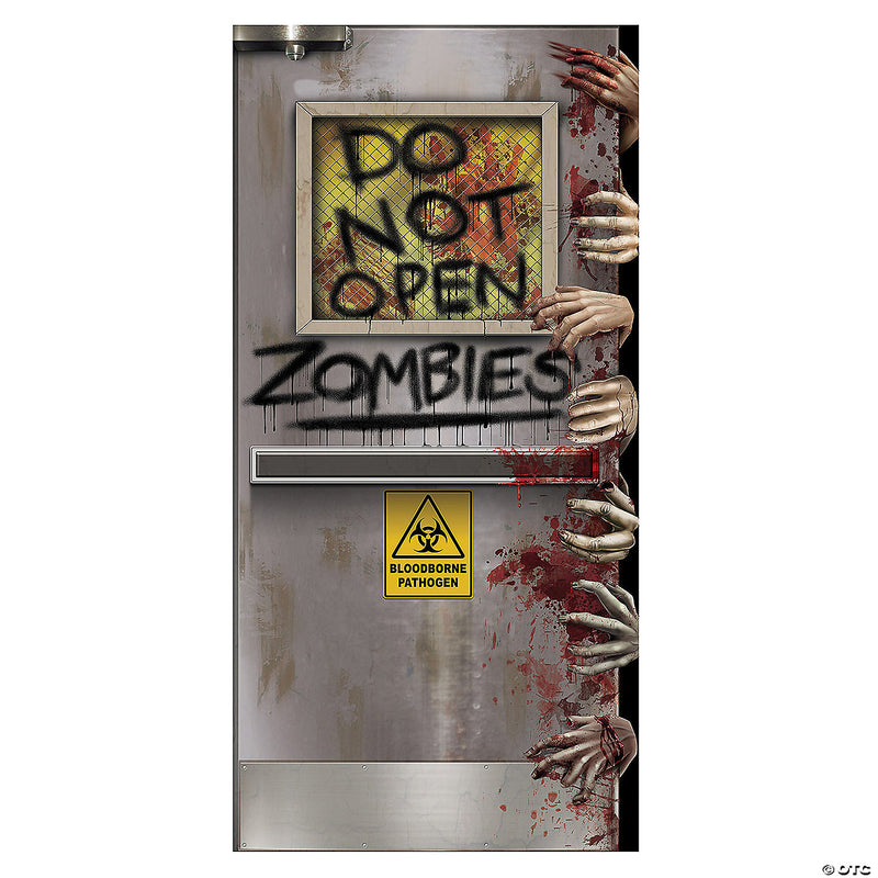 Zombies Lab Door Cover - image 1
